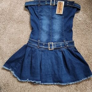 Stylish Denim Ladies Dress